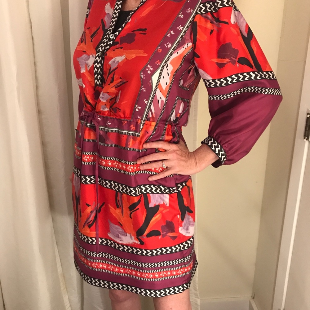 Diane Von Furstenberg Silk Knee-Length Dress